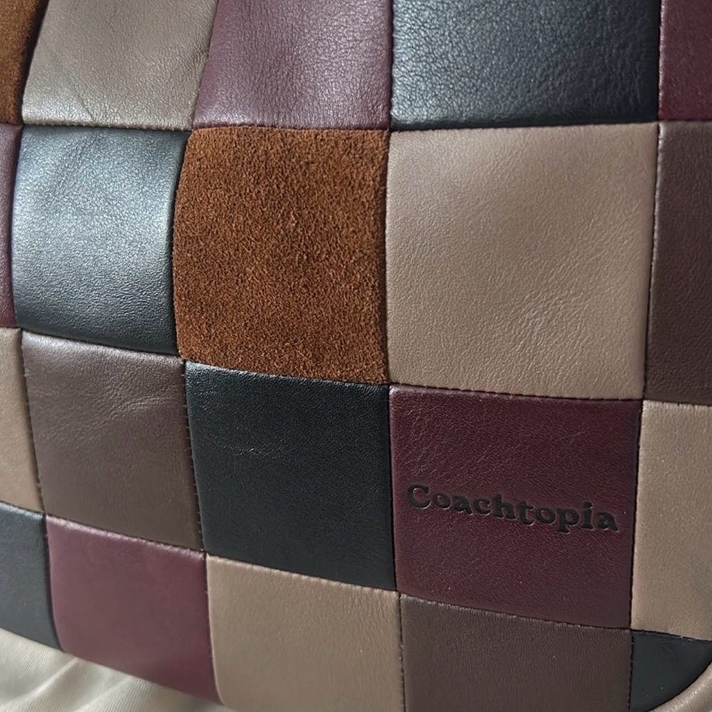 Coachtopia Patchwork Leather Shoulder Bag - image 7
